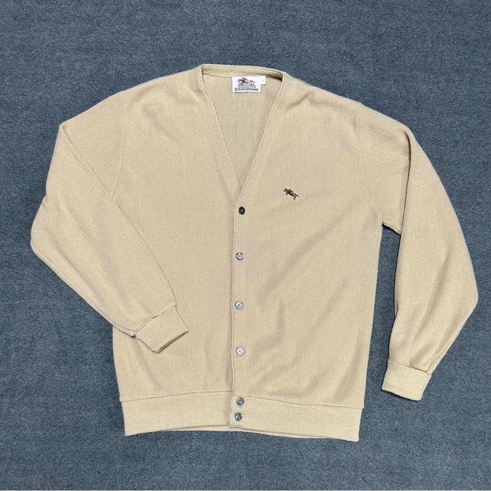Vintage 80’s Steeple Chase Button Up Cardigan